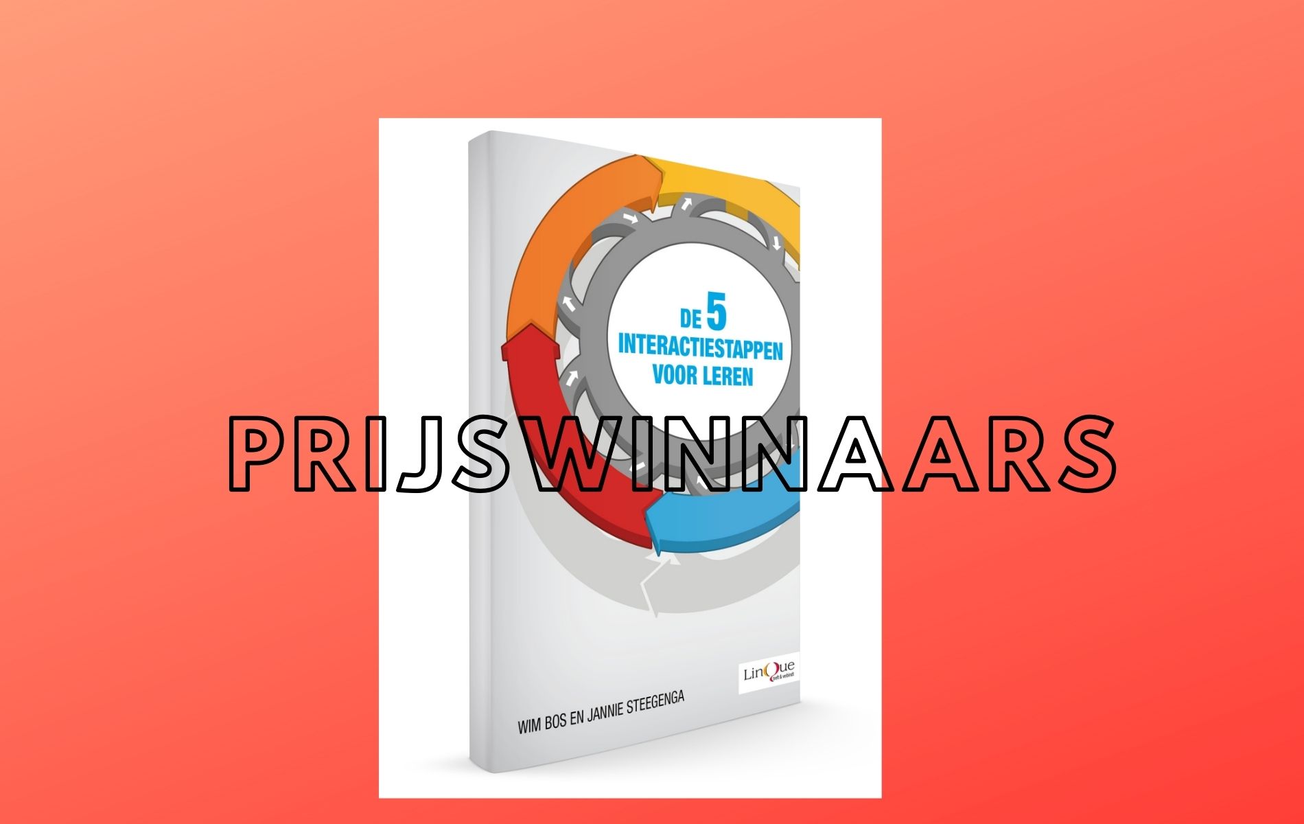 plaatje van Prijswinnaars boek “De 5 interactiestappen voor leren”